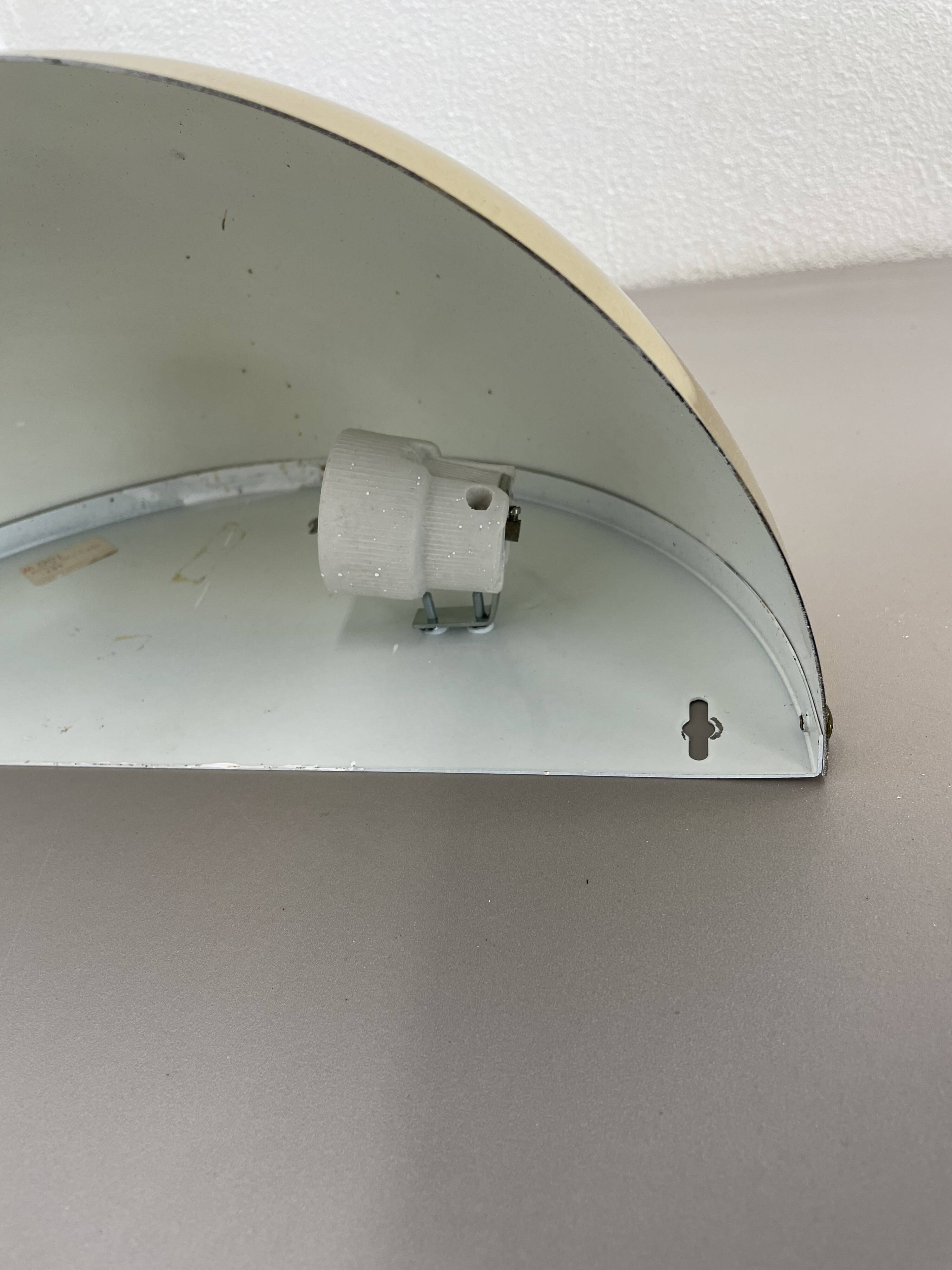 Set of 2 Brass Sciolari Style Wall Light Sconces Bankamp Leuchten, Germany, 1980