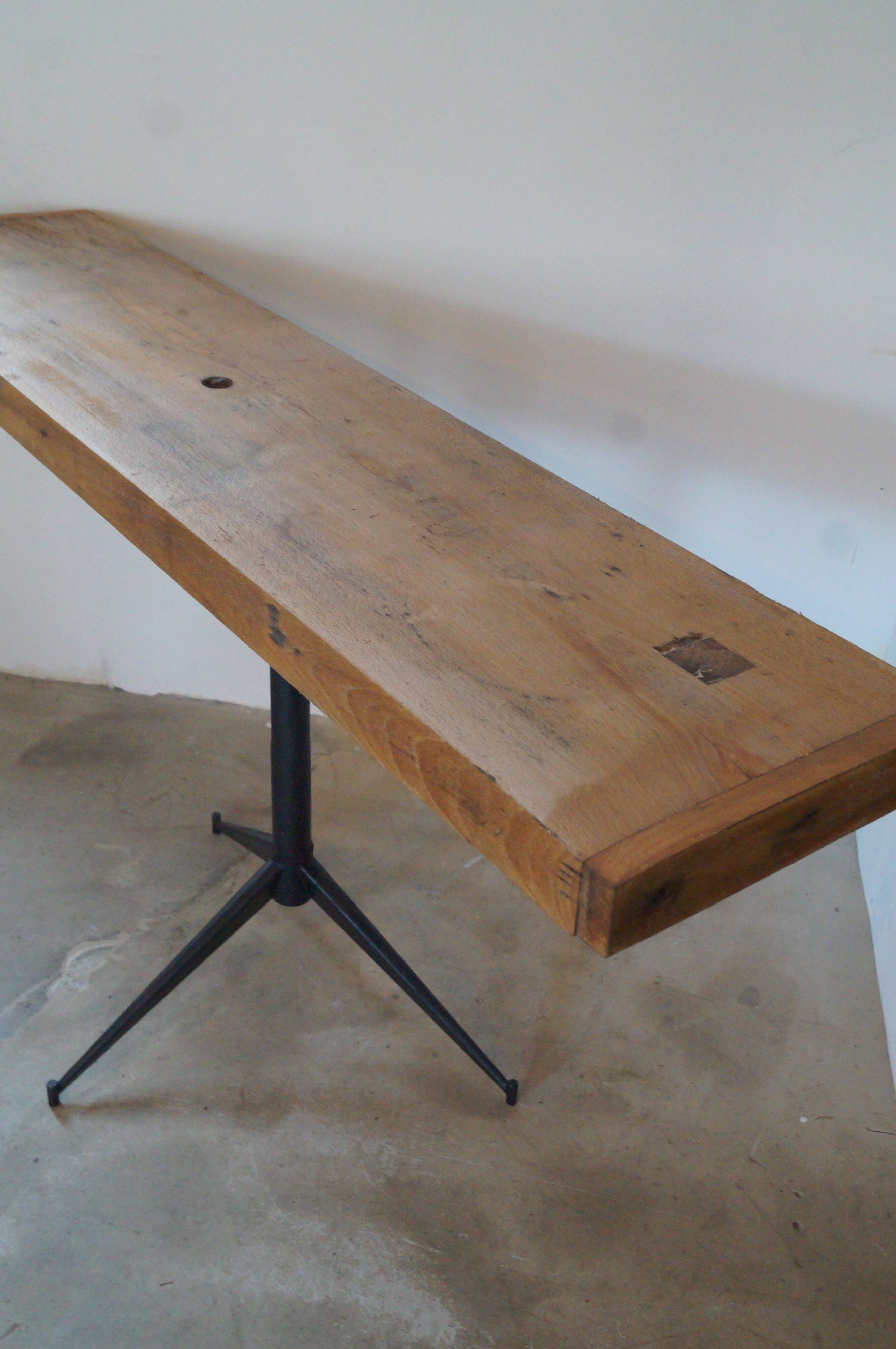 Modernist tripod console 1950