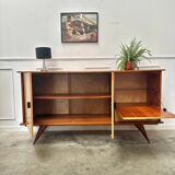 Vintage compass foot sideboard