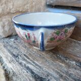 Former Japanese porcelain teacup Kutani Geisha
