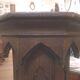Gothic style wooden column