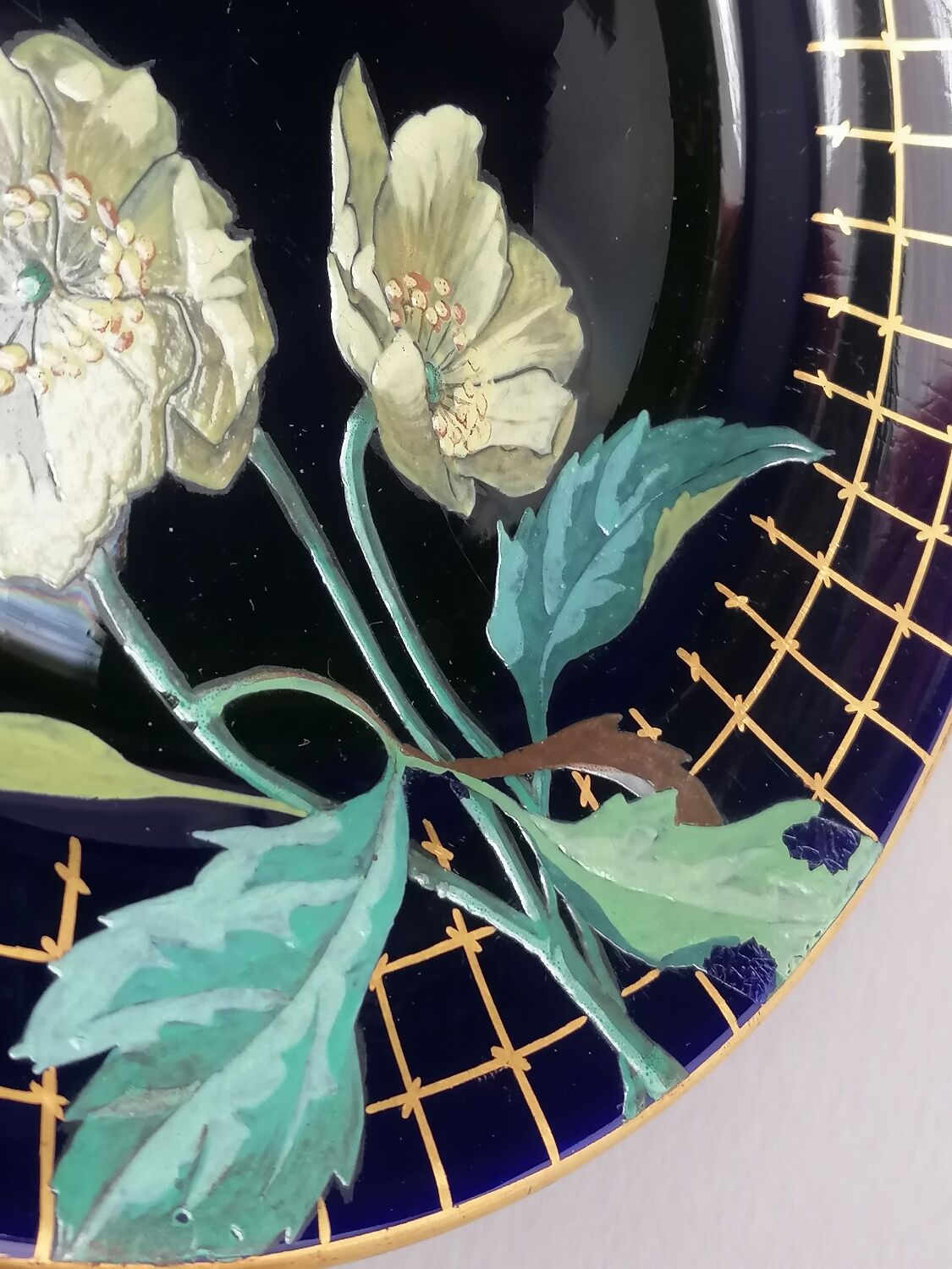 19th century plate signed HB Choisy
