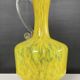 Vase à anse vintage en pâte de verre mouchetée 