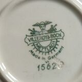 Old earthenware cups Villeroy & Boch 1562 Old Strasbourg