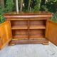 Vintage Louis Philippe solid oak sideboard, 20th century