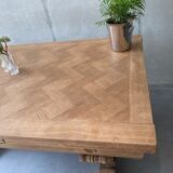 Farmhouse table monastery stripped extendable 300 cm