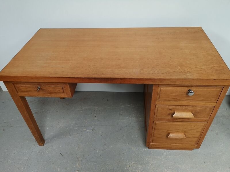Vintage oak desk