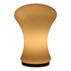All Glass Table Lamp by Valasske Mezirici, 1960s, Czechoslovakia