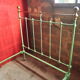 Iron and brass bed