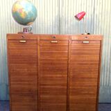 Vintage triple curtain binder 1960
