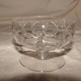 6 cut crystal cups from "Baccarat"