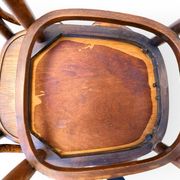 Set of six Authentic antique bentwood chairs, Antonio Volpe