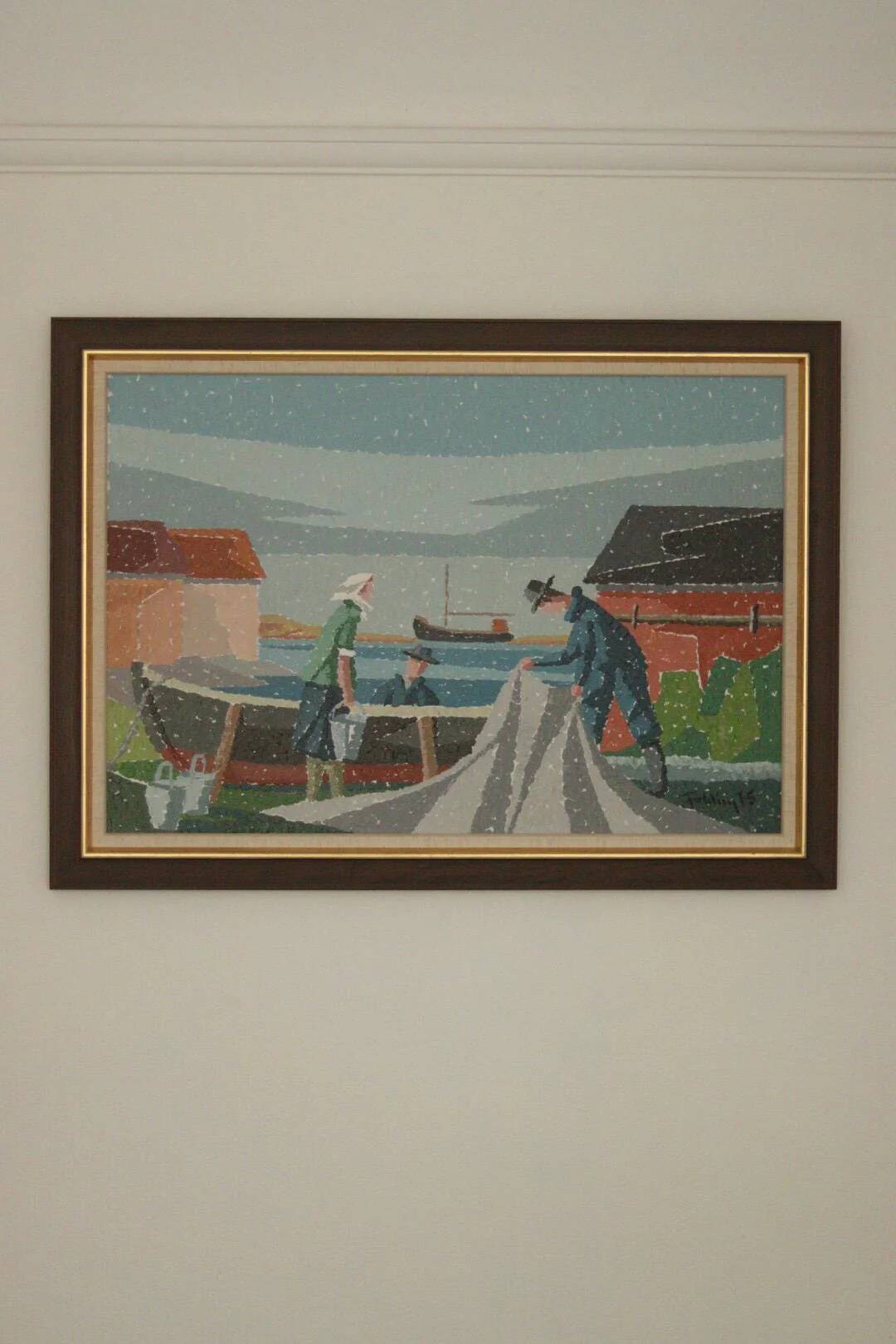 « Pêcheur » de Gunnar Fohlin, 1975