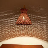 Wicker pendant lamp