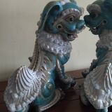 Important pair of Fo dogs