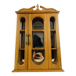 Etagère vitrine miniature - bois