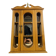 Etagère vitrine miniature bois et verre, vintage