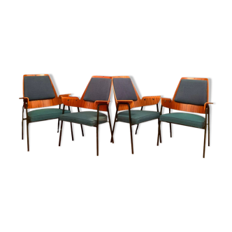 Set of four chairs, 1960s