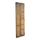 Pair of old shutters
