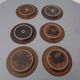 Ruska Plates by Ulla Procope for Arabia, Set of 6, Finland, 1960s , Set of 6