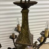 Bronze chandelier