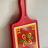 Vintage Red Plate Mat
