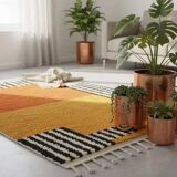 Handmade traditional carpet 250cm x 150cm Moroccan