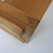 Teak Consoles with Drawers, 1960s, Set of 2