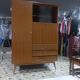 Wardrobe cabinet secretary wardrobe scandinavian teak Vintage