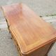 Louis XV style crossbow chest of drawers 3 drawers in walnut