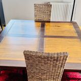 Table de salon Terranova et 4 chaises