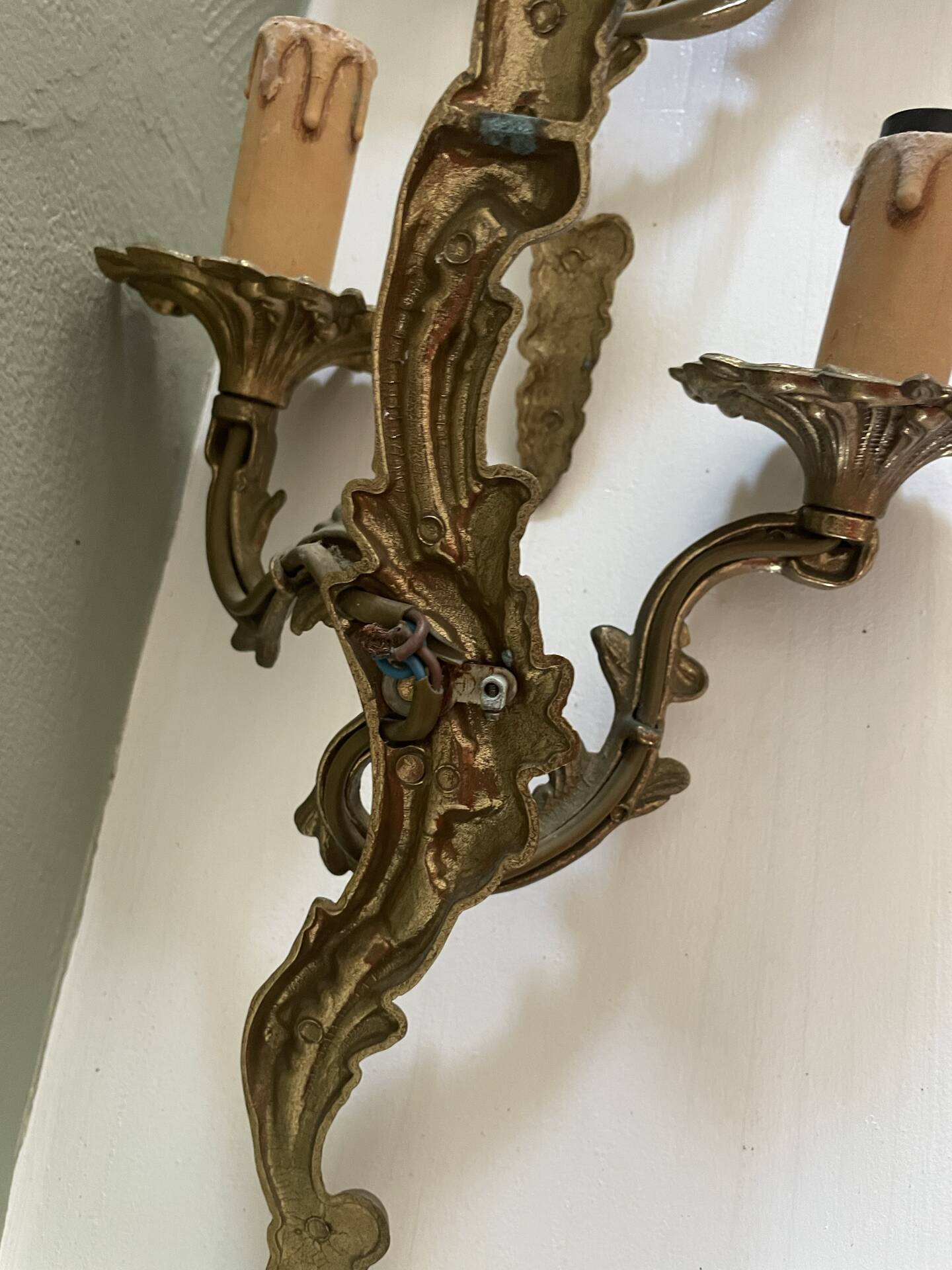 Napoleon style wall lights