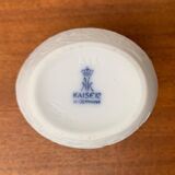 White porcelain vase by M. Frey for Kaiser, mid-century, 1960s.