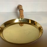 Grasoli Germany bamboo brass pocket emptier