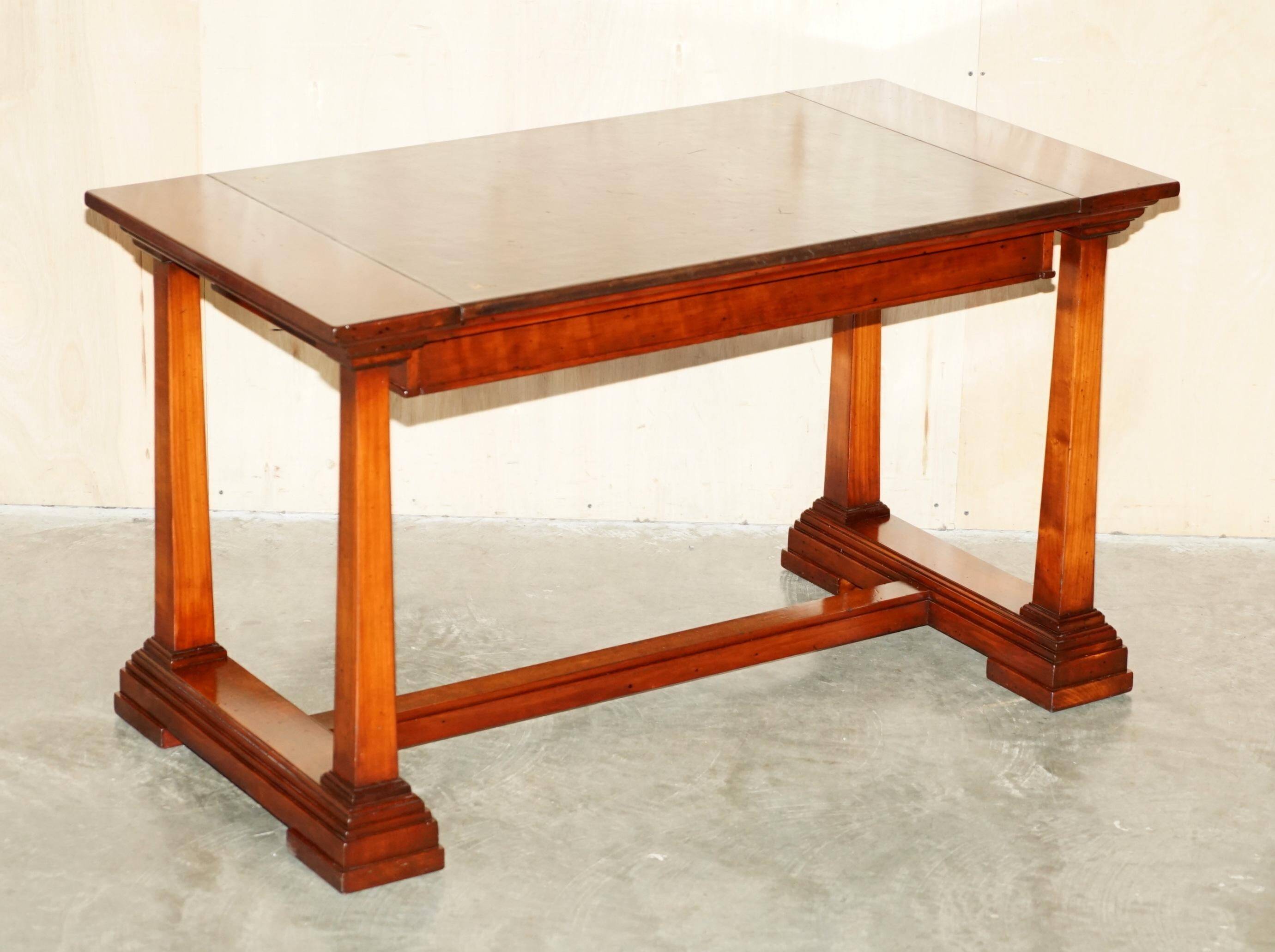 Bureau d'architecte vintage Harrods Kennedy cuir