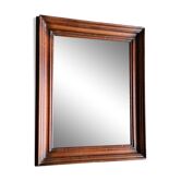 Old wooden frame mirror  39x49cm