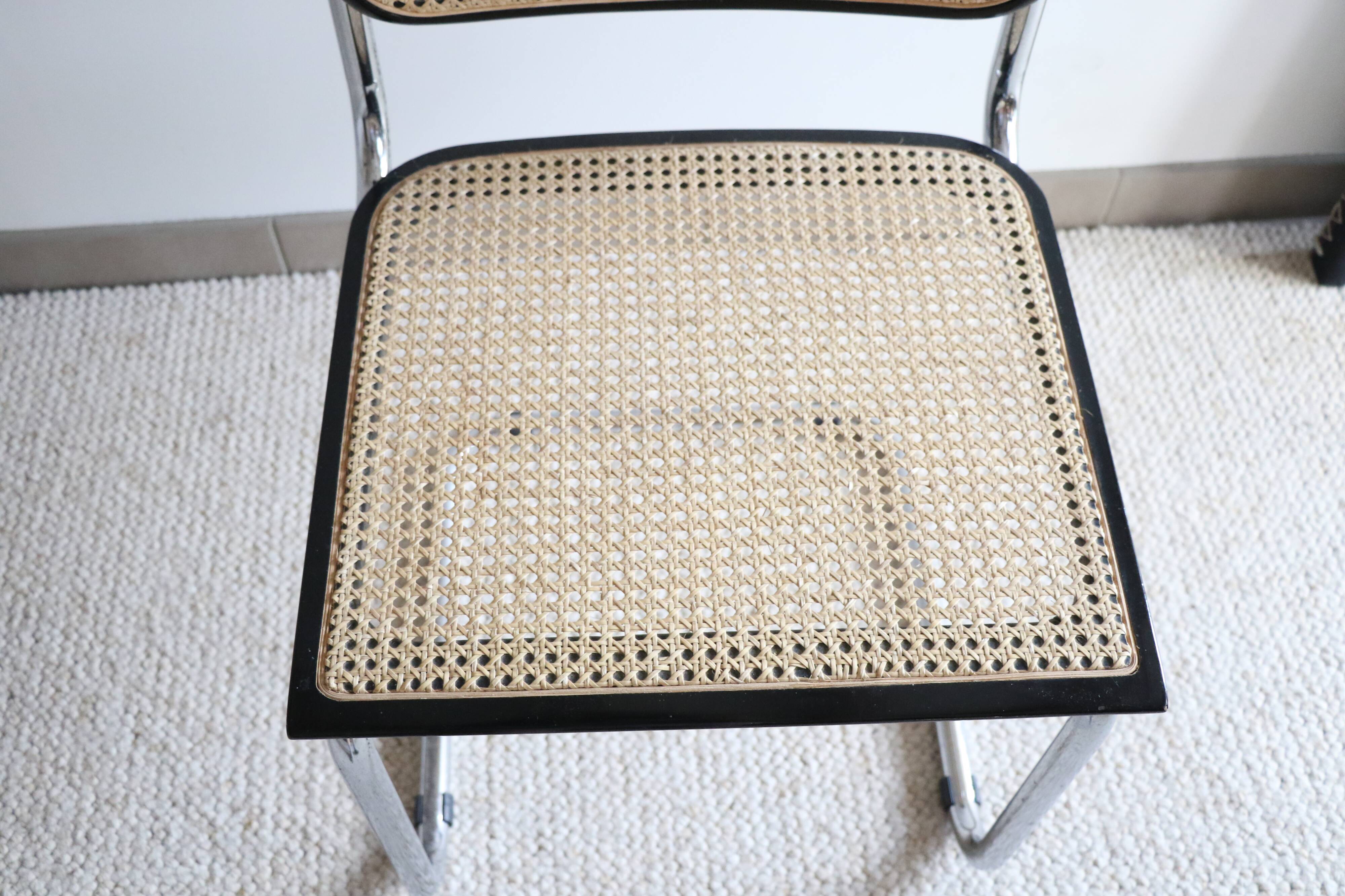 Chaise B32 Cesca de Marcel Breuer