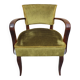Fauteuil bridge art déco