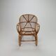 Mid Century Rattan Side Chair, 1960s