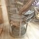 Antique armchair in rattan and wicker