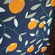 Armoire cannée aux oranges