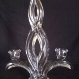 Candle holder 2 crystal arms