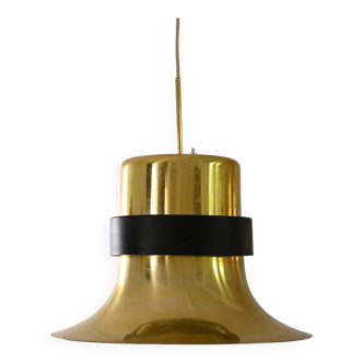 Golden Scandinavian lamp