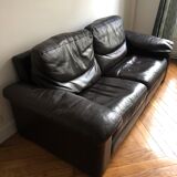 Duvivier Maillol leather sofa