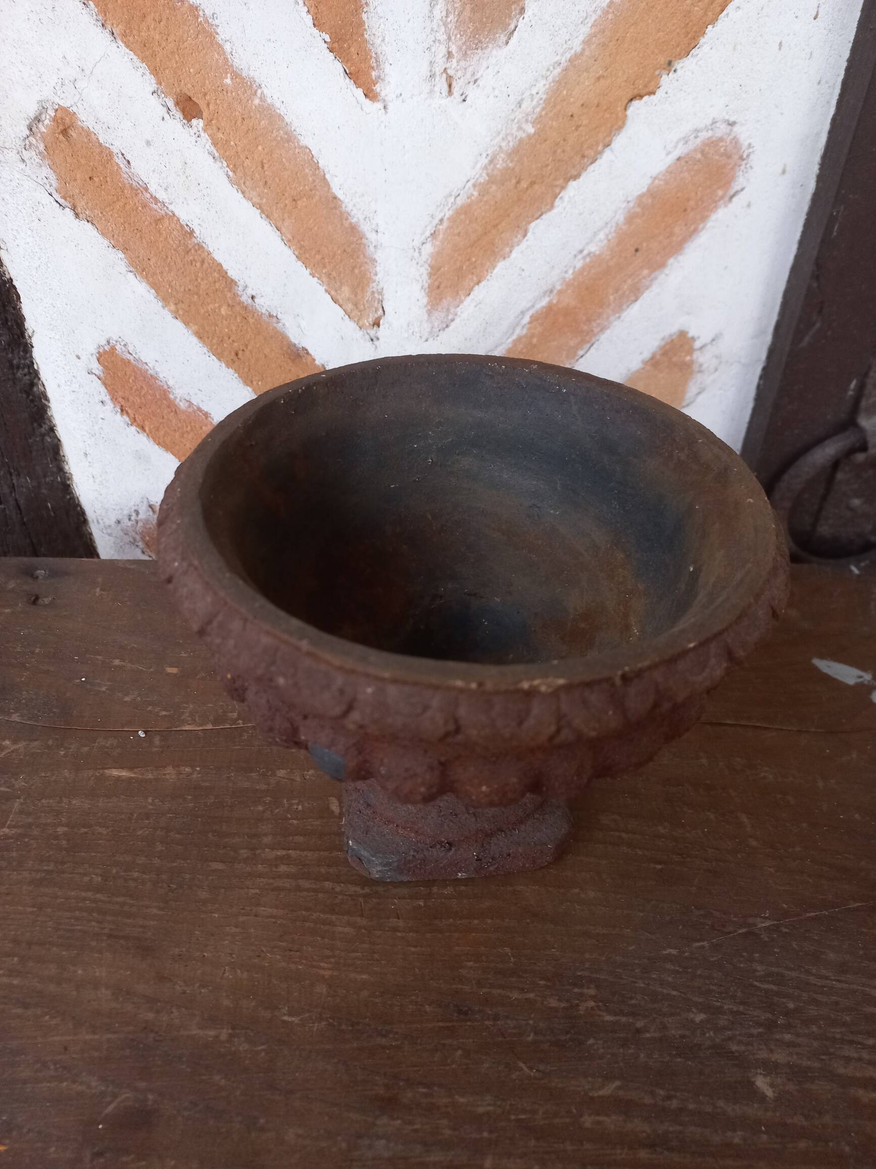 Chambord cup rusty finish