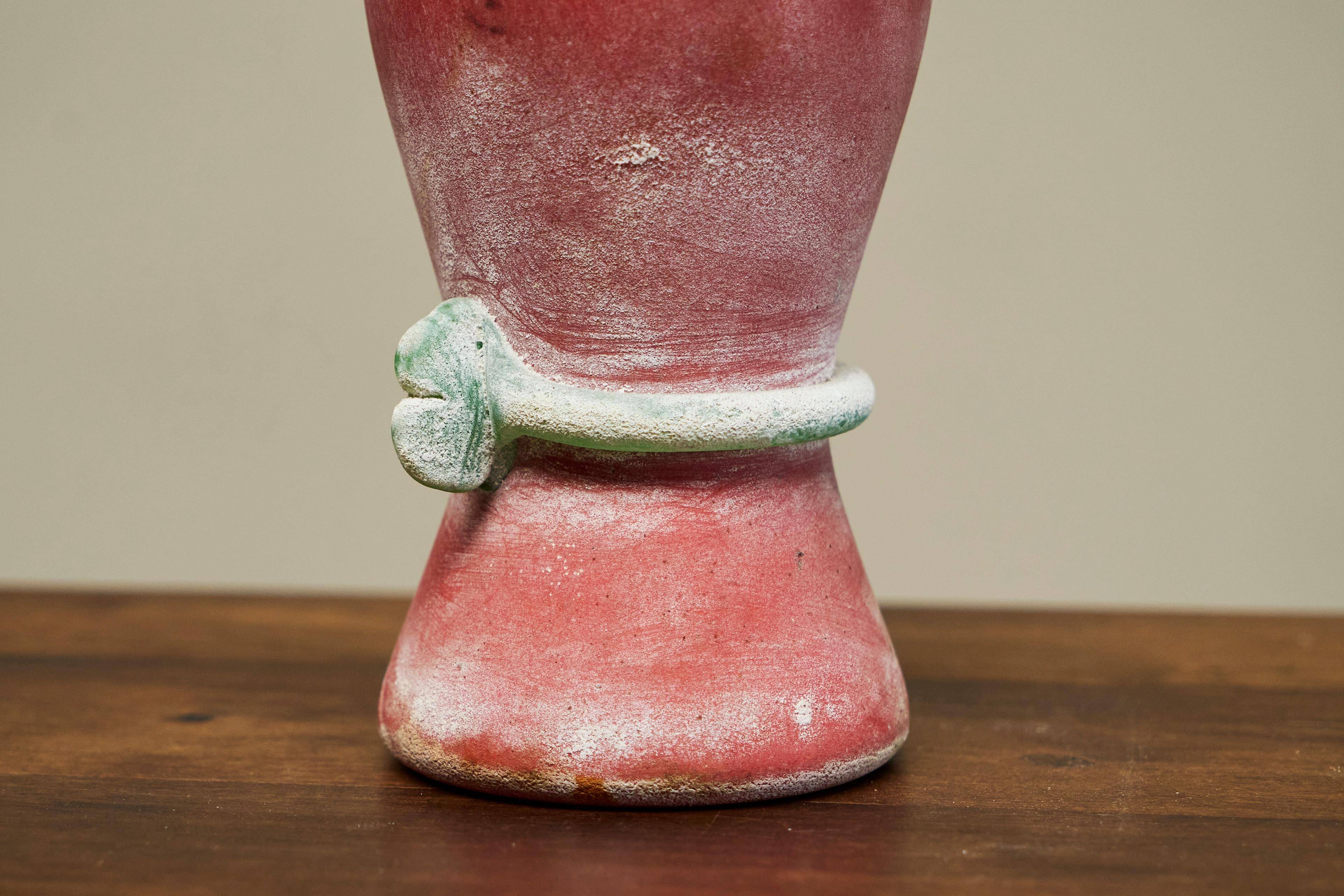 Vase Cenedese Murano attribué Scavo, années 1960