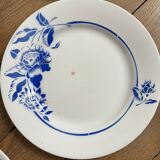 Assiettes Digoin Sarreguemines
