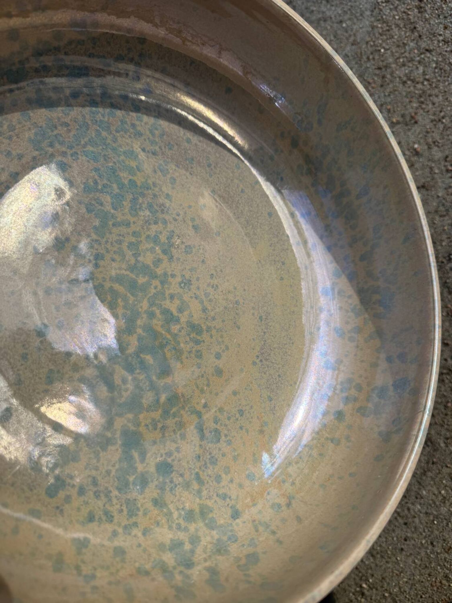 Charolles earthenware catchall from the 1980s.
