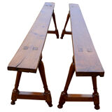 Pair of benches