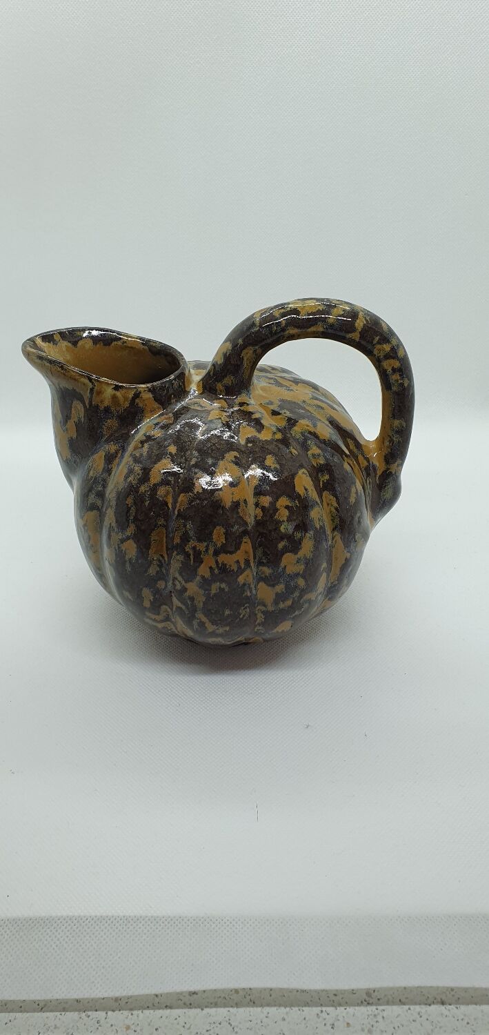 Ceramic Pumpkin Pitcher